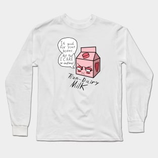 Tsun-Dairy Milk Long Sleeve T-Shirt